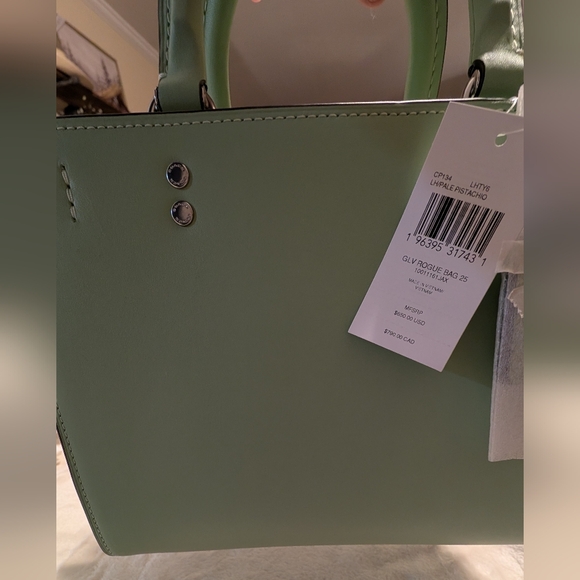 COACH 1941 Pistachio Green Rogue 25 - Picture 6 of 10